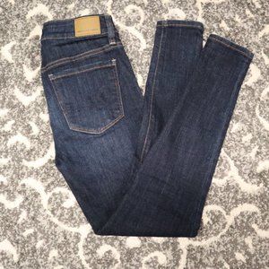 American Eagle Dark Blue Wash Hi-Rise Jegging, 2